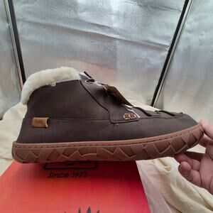 NEW Flojos Unisex Jackal Slipper, Brown/Gum US mens slipper size 14